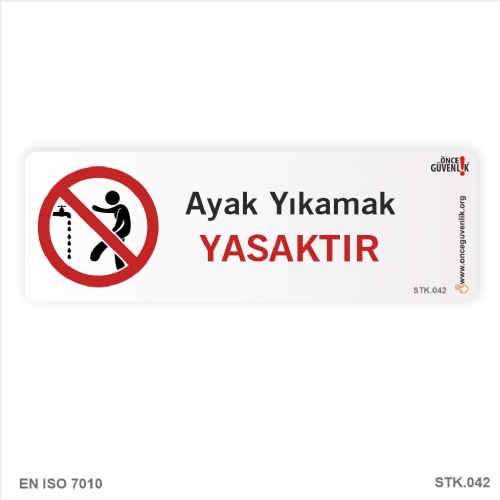 Ayak Ykamak Yasaktr