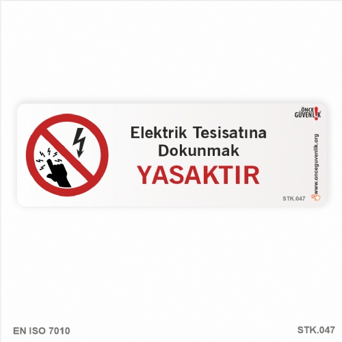 Elektrik Tesisatna Dokunmak Yasaktr